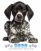 2020 German Shorthaired Pointer Planner - Weekly - Daily - Monthly