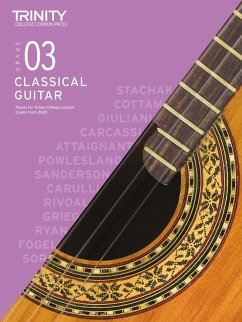 Cover Trinity College London Classical Guitar Exam Pieces From 2020: Grade 3