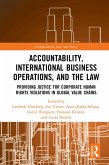 Accountability, International Business Operations and the Law (eBook, ePUB)