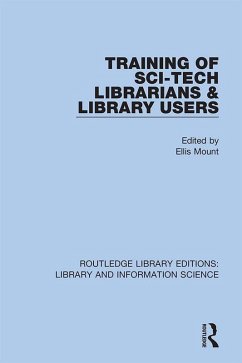 Cover Training of Sci-Tech Librarians & Library Users (eBook, PDF)
