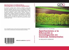 Aportaciones a la Educación e Investigación en Ciencias Ambientales - Castro Lino, Alejandra;Morales, Laura