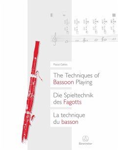 The Techniques of Bassoon Playing / Die Spieltechnik des Fagotts / La technique du basson (eBook, PDF) - Gallois, Pascal