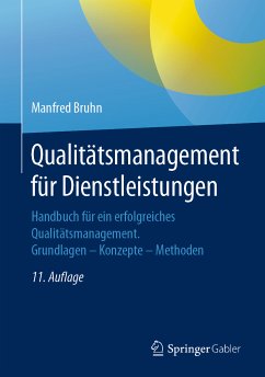 Qualitätsmanagement für Dienstleistungen (eBook, PDF) - Bruhn, Manfred