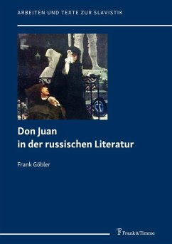 Don Juan in der russischen Literatur (eBook, PDF) - Göbler, Frank