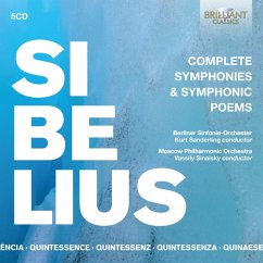 Sibelius:Complete Symphonies & Symphonic (Qu) - Sinaisky/Moscow Philharmonic Orchestra/+