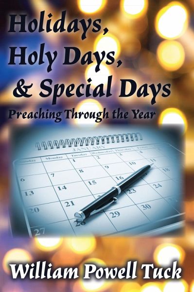 Holidays, Holy Days, and Special Days (eBook, ePUB)