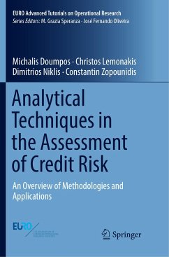 Analytical Techniques in the Assessment of Credit Risk - Doumpos, Michalis;Lemonakis, Christos;Niklis, Dimitrios