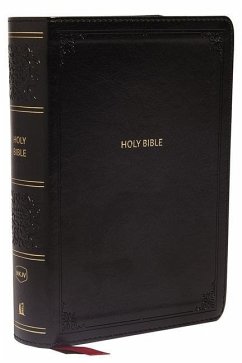 Nkjv, Reference Bible, Compact, Leathersoft, Black, Red Letter Edition, Comfort Print - Thomas Nelson