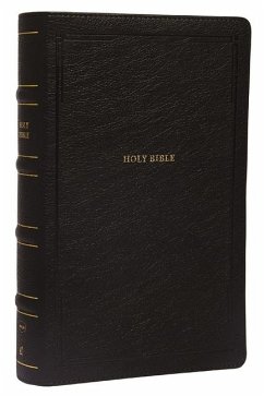 Nkjv, Reference Bible, Personal Size Large Print, Leathersoft, Black, Red Letter Edition, Comfort Print - Thomas Nelson