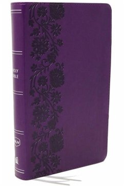 Nkjv, Reference Bible, Personal Size Large Print, Leathersoft, Purple, Red Letter Edition, Comfort Print - Thomas Nelson