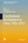 Constitutional Development in China, 1982-2012 (eBook, PDF)