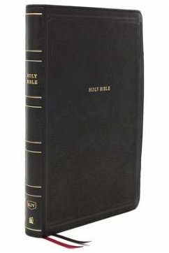 KJV Holy Bible: Giant Print Thinline Bible, Black Leathersoft, Red Letter, Comfort Print: King James Version - Nelson, Thomas
