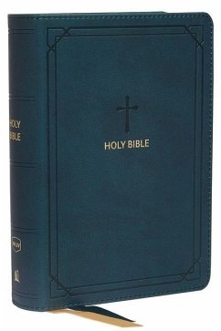 Nkjv, Reference Bible, Compact, Leathersoft, Teal, Red Letter Edition, Comfort Print - Thomas Nelson