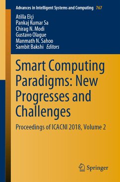 Smart Computing Paradigms: New Progresses and Challenges (eBook, PDF)