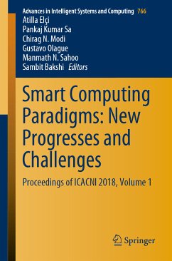 Smart Computing Paradigms: New Progresses and Challenges (eBook, PDF)