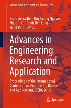 Advances in Engineering Research and Application (eBook, PDF)