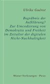 Begräbnis der Aufklärung? (eBook, ePUB)