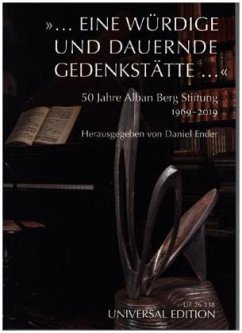 Cover « ... eine würdige und dauernde Gedenkstätte ... »
