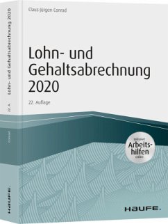 Lohn- und Gehaltsabrechnung 2020 - Conrad, Claus-Jürgen