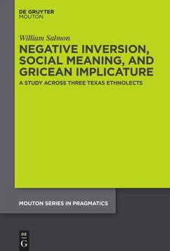 Negative Inversion, Social Meaning, and Gricean Implicature - Salmon, William