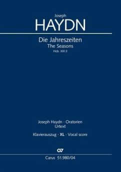 Die Jahreszeiten (Klavierauszug XL) - Haydn, Joseph