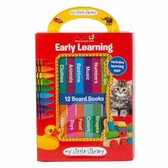 My Little Library: Early Learning - First Words (12 Board Books) - Little Grasshopper Books; Publications International Ltd