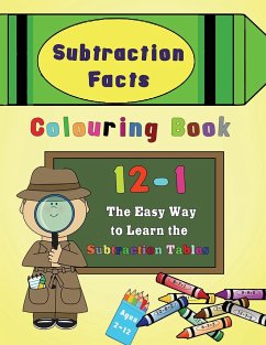 Subtraction Facts Colouring Book 12-1 - Press, Magdalene