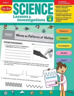 Science Lessons and Investigations, Grade 4 Teacher Resource - Evan-Moor Educational Publishers