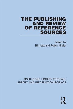 The Publishing and Review of Reference Sources (eBook, ePUB)