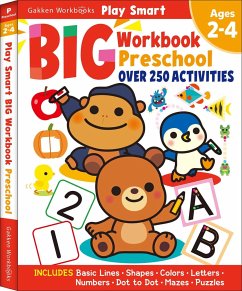 Play Smart Big Preschool Workbook Ages 2-4 - Gakken Early Childhood Experts