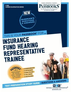 Insurance Fund Hearing Representative Trainee (C-880): Passbooks Study Guide Volume 880 - National Learning Corporation