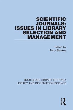 Cover Scientific Journals: Issues in Library Selection and Management (eBook, ePUB)