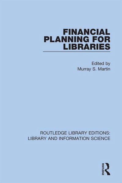 Financial Planning for Libraries (eBook, PDF) Financial Planning for Libraries (eBook, PDF)