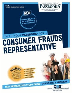 Consumer Frauds Representative (C-876): Passbooks Study Guide Volume 876 - National Learning Corporation