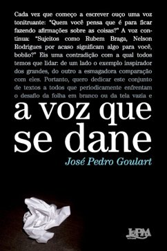 Cover A voz que se dane (eBook, ePUB)