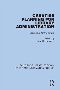 Cover Creative Planning for Library Administration (eBook, PDF)