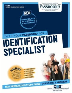 Identification Specialist (C-2294): Passbooks Study Guide Volume 2294 - National Learning Corporation