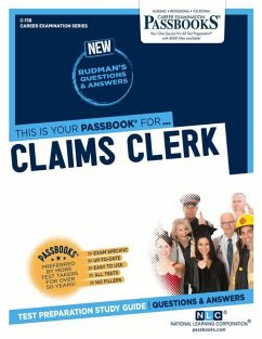 Claims Clerk (C-138): Passbooks Study Guide Volume 138 - National Learning Corporation