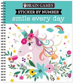 Brain Games - Sticker by Number: Smile Every Day - Publications International Ltd; New Seasons; Brain Games
