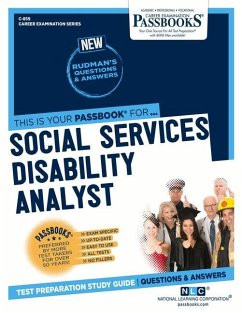 Social Services Disability Analyst (C-859): Passbooks Study Guide Volume 859 - National Learning Corporation