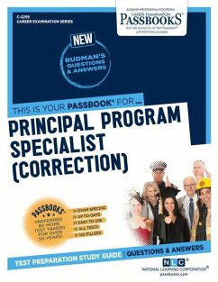 Principal Program Specialist (Correction) (C-2259): Passbooks Study Guide Volume 2259 - National Learning Corporation