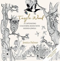Tangle Wood - Large Format Edition: A Captivating Colouring Book with Hidden Jewels - Palmer, Jessica