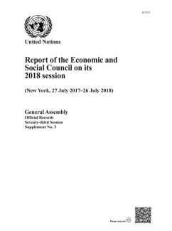 Report of the Economic and Social Council on Its 2018 Session