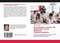 Principales causas de deserción en el Sistema Telesecundaria - Romo Puebla, Melina;Rascón Dorame, Luis;Romo Puebla, Ciro