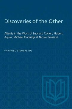 Discoveries of the Other - Siemerling, Winfried