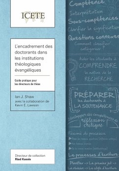 L'encadrement des doctorants dans les institutions théologiques évangéliques