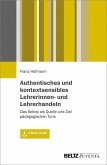 Authentisches und kontextsensibles Lehrerinnen- und Lehrerhandeln (eBook, PDF)