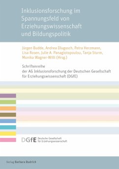 Inklusionsforschung im Spannungsfeld von Erziehungswissenschaft und Bildungspolitik (eBook, PDF)