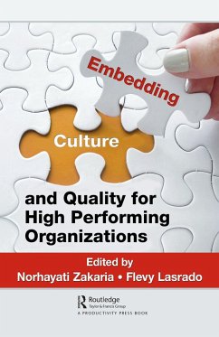 Embedding Culture and Quality for High Performing Organizations (eBook, ePUB)