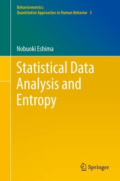 Statistical Data Analysis and Entropy - Eshima, Nobuoki